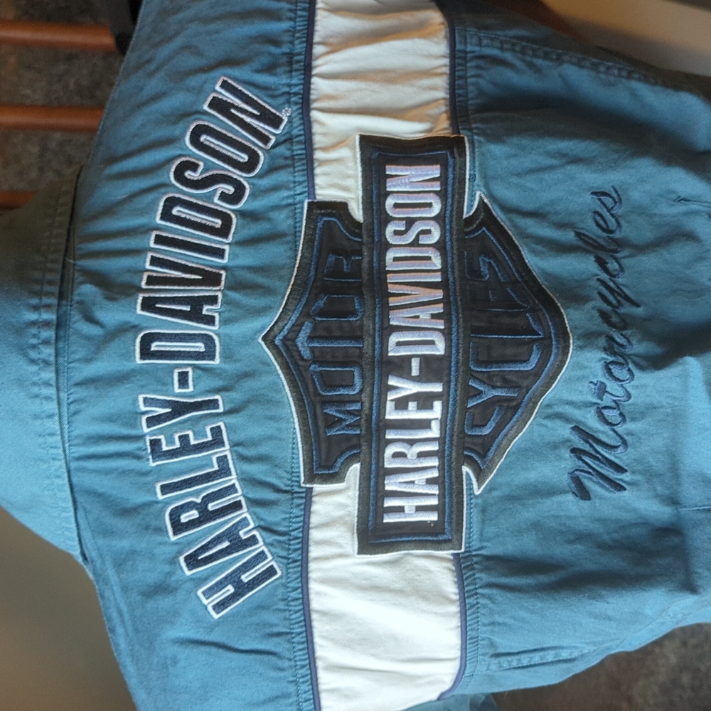 Zipup Harley Shop Shirt